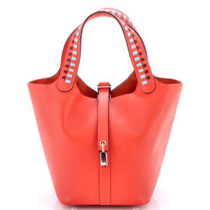 Hermes Picotin Lock Bag Tressage Epsom #186643H51B